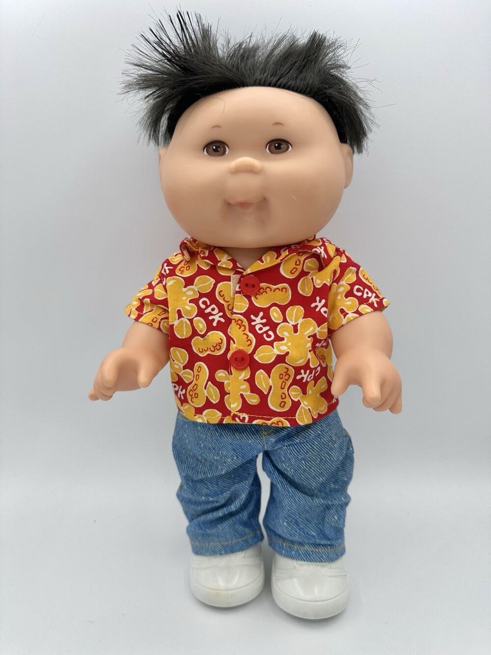 Cabbage Patch Kids 1995 Mattel Hard Body Peanut Butter & Jelly Outfit BOY 12”